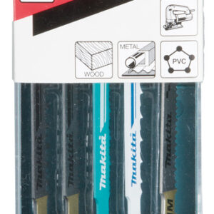 Jig saw blade set, 5 pcs