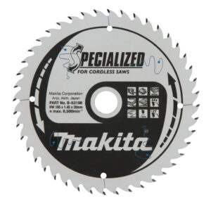 Circular Saw Blade, Specialized T.C.T, 165 x 20 mm, 44 T