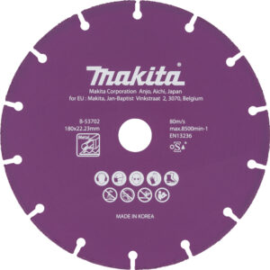 Diamond wheel 180 mm, Specialized, Dry