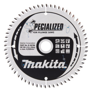 Circular Saw Blade, Specialized T.C.T. 165 x 20 mm, 60 T