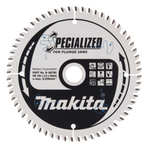 Circular Saw Blade, Specialized, T.C.T, 165x20mm, 60T