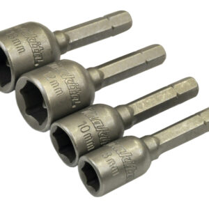 Magnet nutsetter set 8 / 10 / 12 / 13 x 48 mm