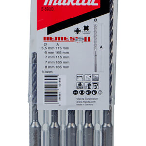 Drill Bit Set Nemesis II SDS-Plus, 5 pcs