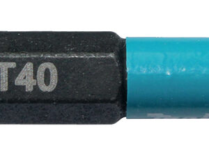 Screw bit Impact Black, T40, 50 mm, 2 pcs