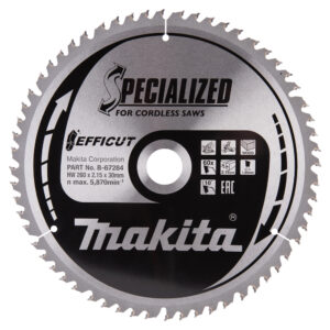 Circular Saw Blade, Efficut, T.C.T, 260x30mm, 60T