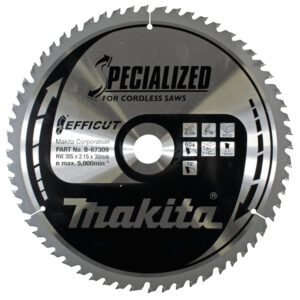 Circular Saw Blade, Efficut, TCT, 305x30mm, 60T