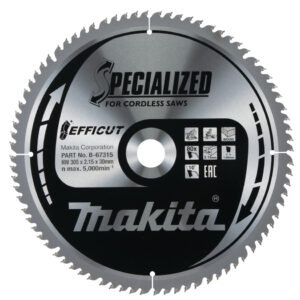 Circular Saw Blade, Efficut, TCT, 305x30mm, 80T