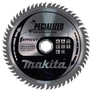 Circular Saw Blade, Efficut T.C.T, 165 x 20mm, 60T
