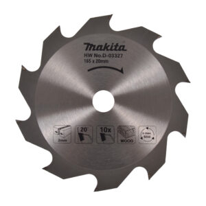 Circular saw blade, Standard T.C.T, 165 x 20 mm, 10 T