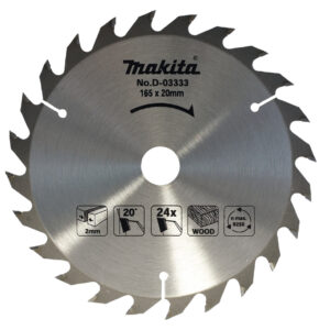 Circular saw blade, Standard T.C.T, 165 x 20 mm, 24 T