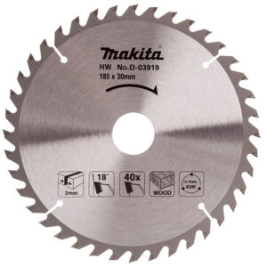 Circular saw blade, Standard T.C.T, 185 x 30 mm, 40 T