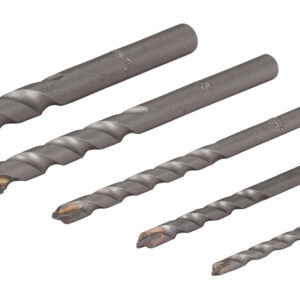 Masonry drill bit set, 5 pcs