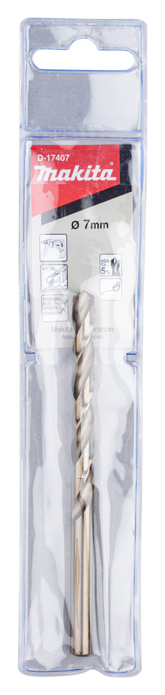 Metal Drill Bit HSS-CO, 7,0 x 109 mm - Image 3