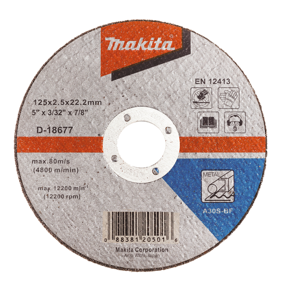 Cut-Off Wheel 125 x 2,5 x 22,23 mm