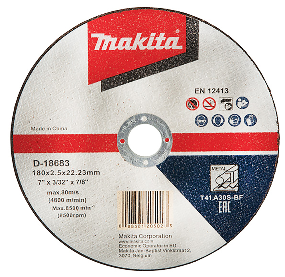 Cut-Off Wheel 180 x 2.5 x 22.23 mm