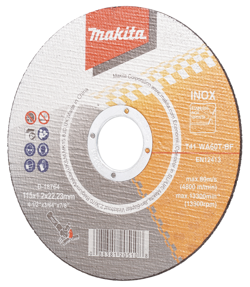 Cut-Off Wheel 115mm, WA60T - Image 3