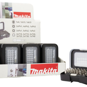 Screwbit set 31 pcs, display (12 sets)