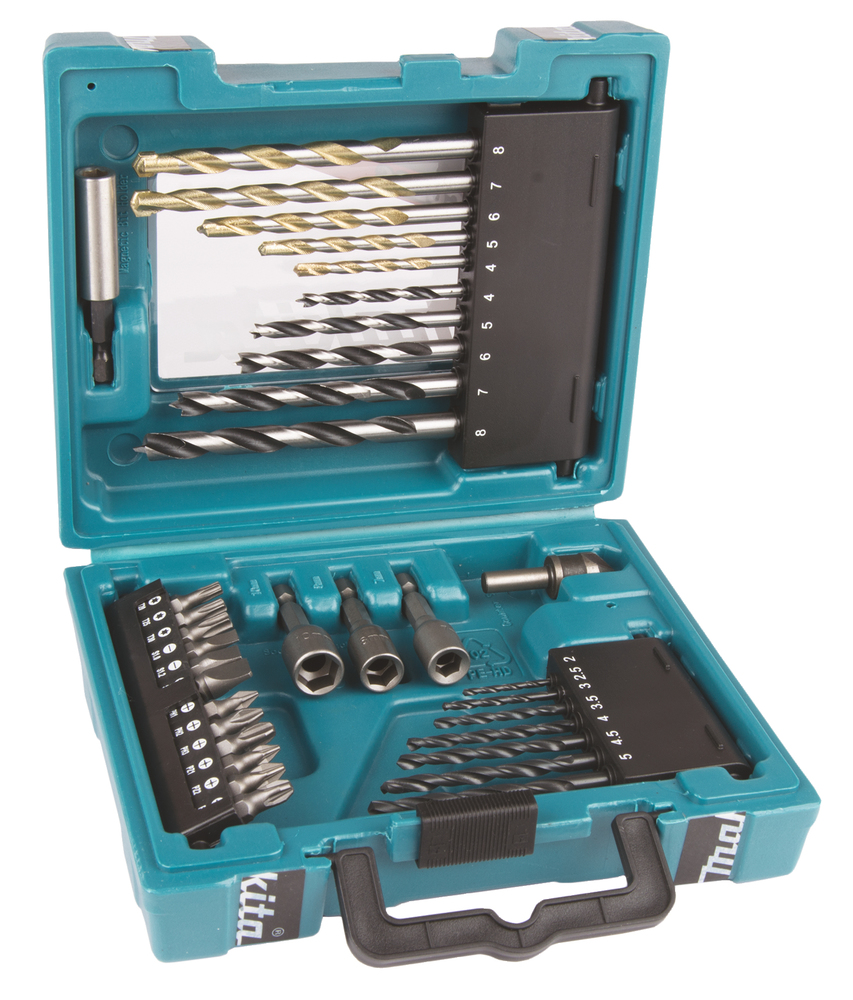 MACCESS Drilling and Fixing Bit Set, MZ, 34 pcs