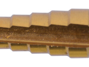Step Drill Bit Straight Flute TiN 4 - 12 mm