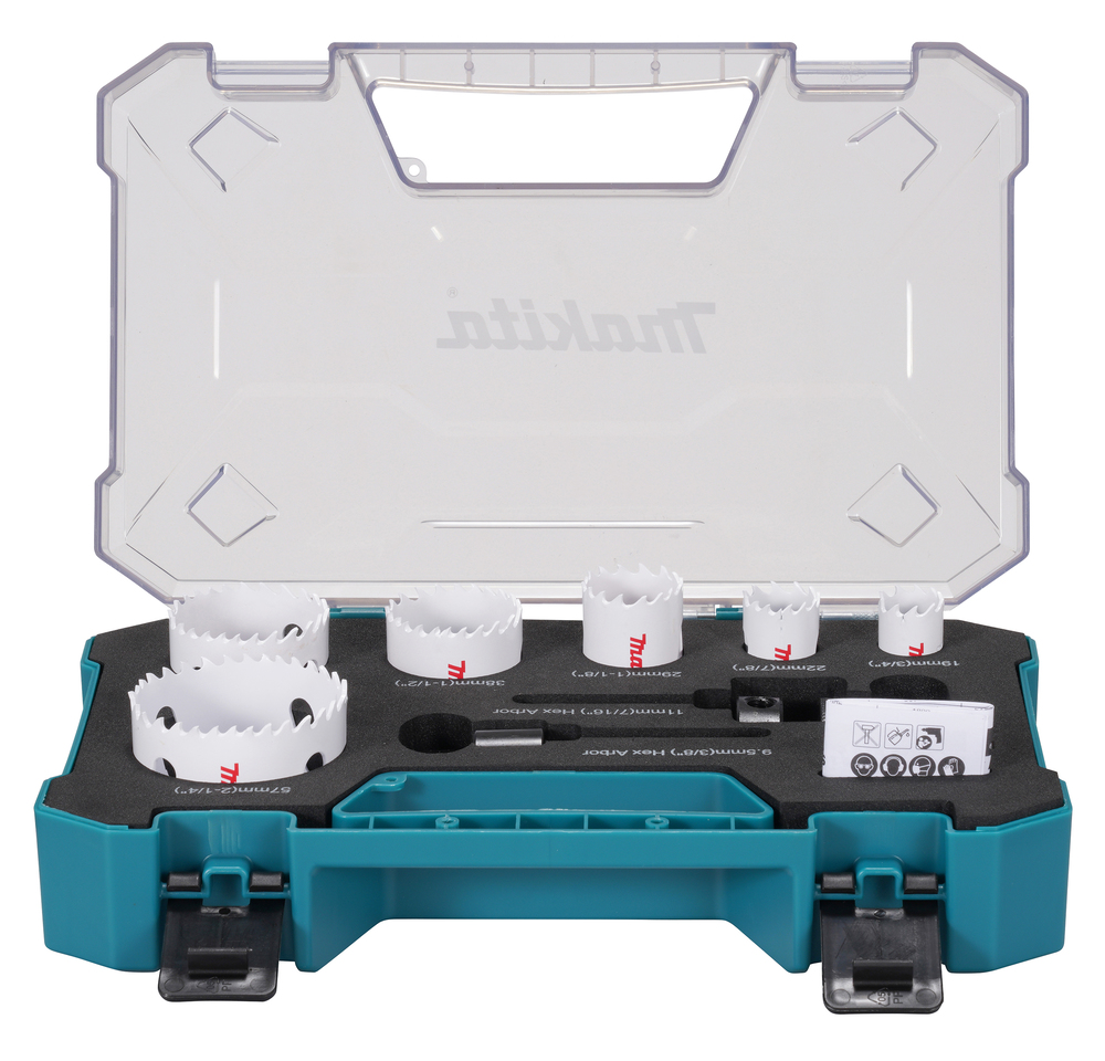 Hole saw set BiM, 6 pcs