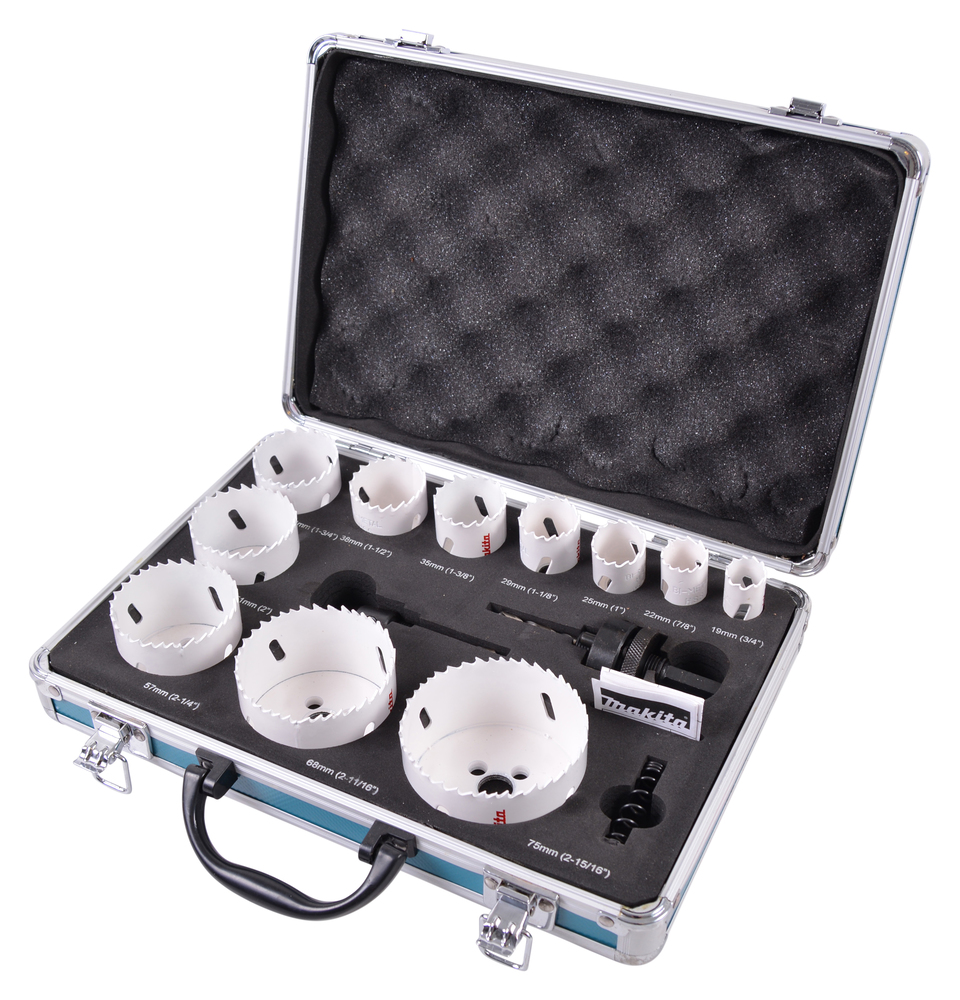BiM Holesaw Set, Aluminium Case