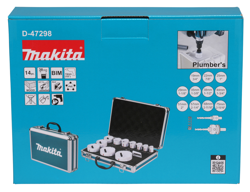 BiM Holesaw Set, Aluminium Case - Image 3