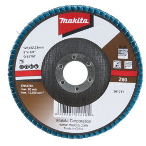 Flap disc 125 x 22,23 mm, Z60
