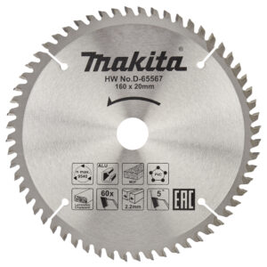 Circular Saw Blade, Multi-Purpose, TCT, 160 x 20 mm, 60 T