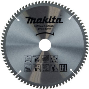 T.C.T. Circular Saw Blade 216 x 30 mm, 80 T