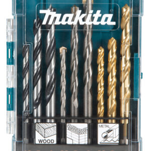 Drill Bit Set, 9 pcs