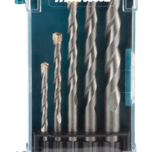 Drill bit set T.C.T, 5 pcs