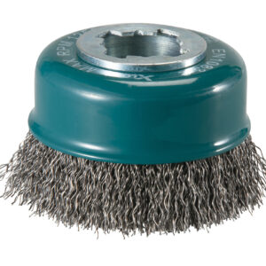 Cup Brush, Crimped Wire, 75 mm, X-LOCK