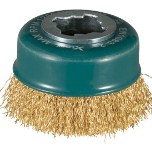 Cup Brush, Crimped Wire, 75 mm, X-LOCK