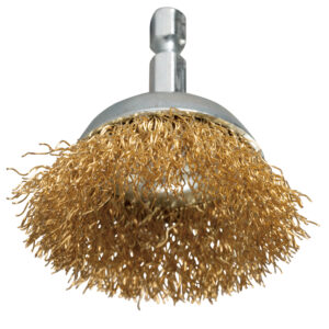 Wire Cup Brush, 38 mm, 0,3 mm, 1/4"