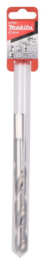 Metal drill bit HSS-G, 14 x 160 mm, 1 pcs - Image 3