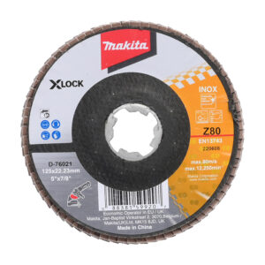 Flap Disc for X-Lock Grinder, 125mm, Grit Z80