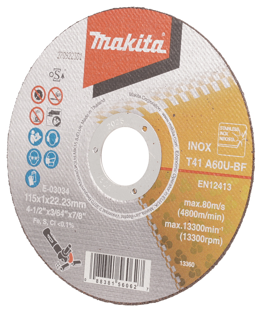 Thin Cut-OffWheel 115x1.0x22.23mm - Image 3