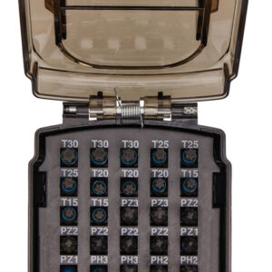 Impact Black 31 Piece Set in Battery Shaped Case
