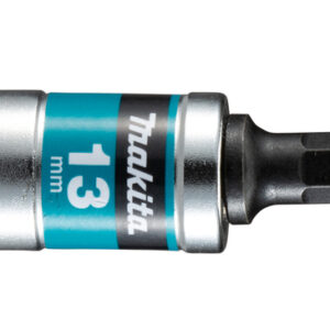 Tilt socket bit Impact Premier, Hex 13 x 80 mm, 1/4"