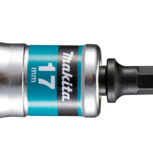 Tilt socket bit Impact Premier, Hex 17 x 80 mm, 1/4"