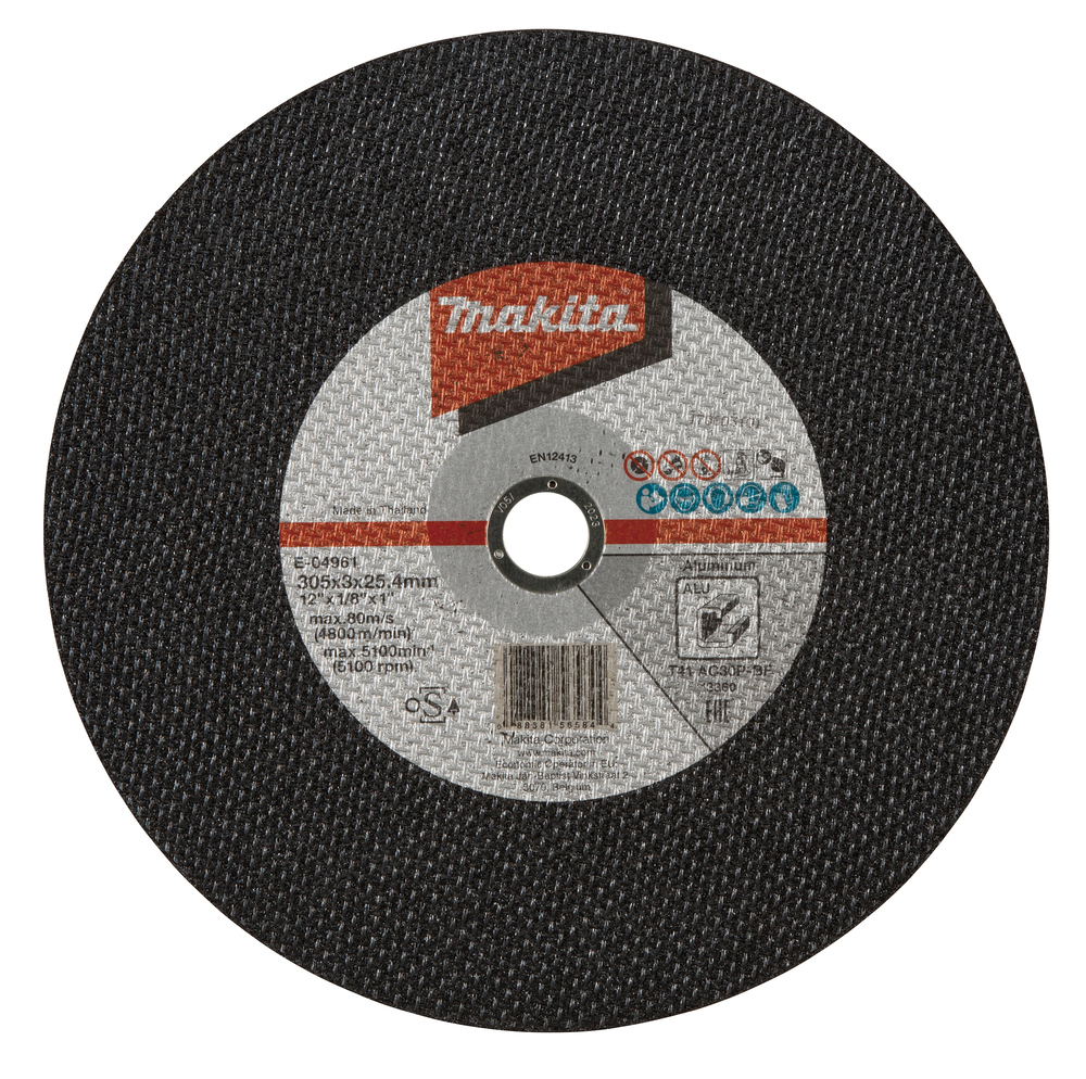 Cut-off wheel, 305 x 3,0 x 25,4 mm, 5 pcs