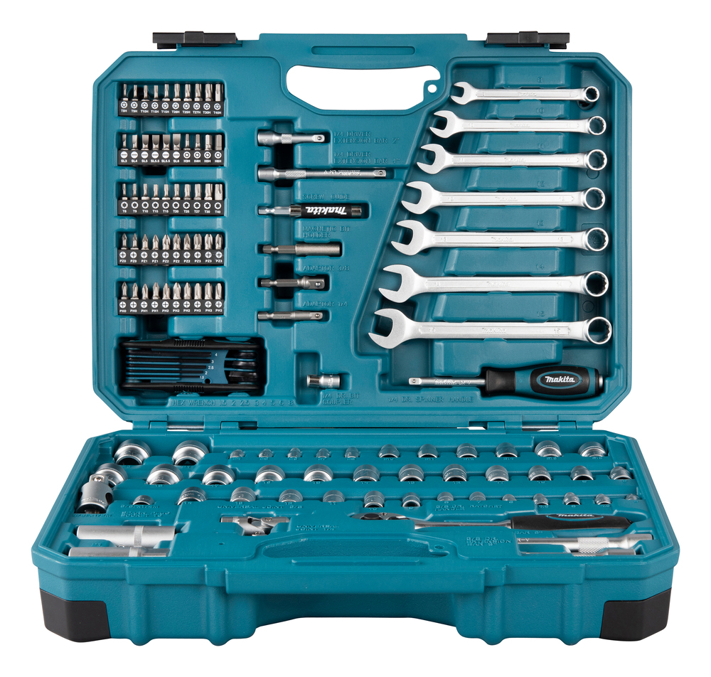 Hand tool & screw bit set, 120 pcs