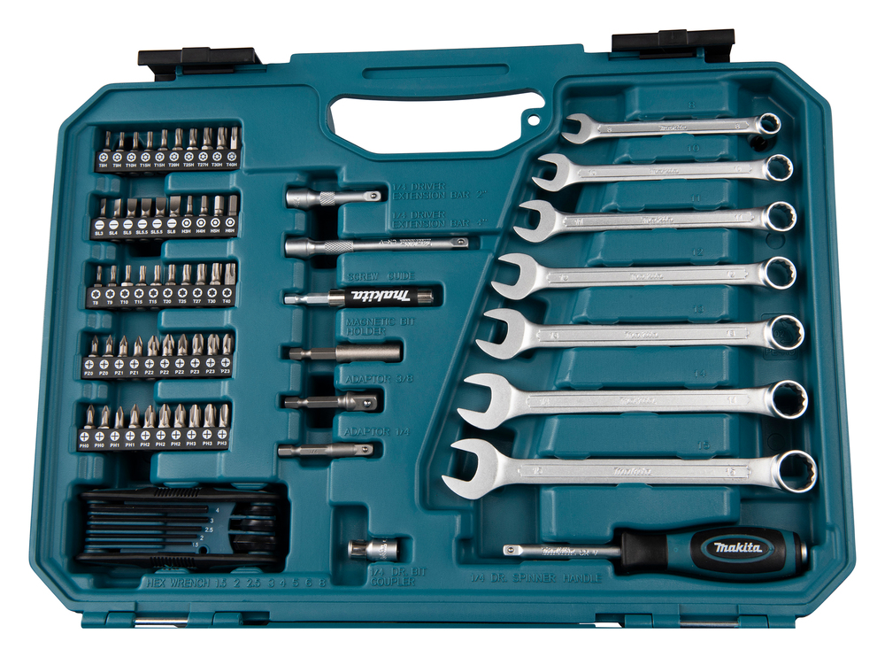 Hand tool & screw bit set, 120 pcs - Image 4