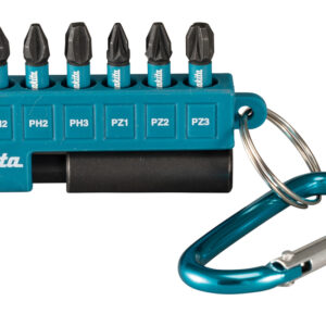 Screw bit set Impact Black, 8 pcs