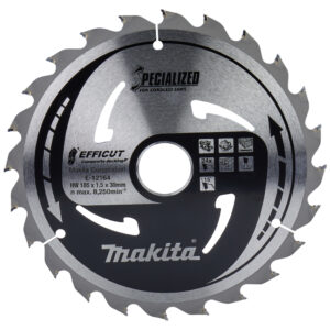 Circular Saw Blade, Efficut T.C.T, 185 x 30 mm, 24 T