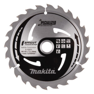 Circular Saw Blade, Efficut T.C.T, 165 x 20mm, 24 T
