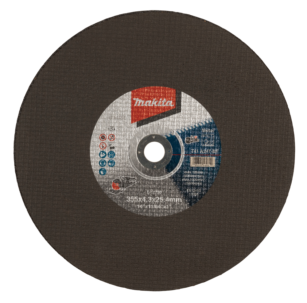 Cut-off wheel, 355 x 4,3 x 25,4 mm, A24T