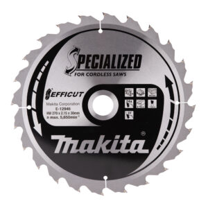 Circular Saw Blade, Efficut T.C.T, 270 x 30 mm, 24 T