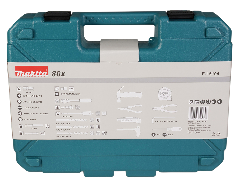 80 Piece Bit and Hand Tool Set - Image 9