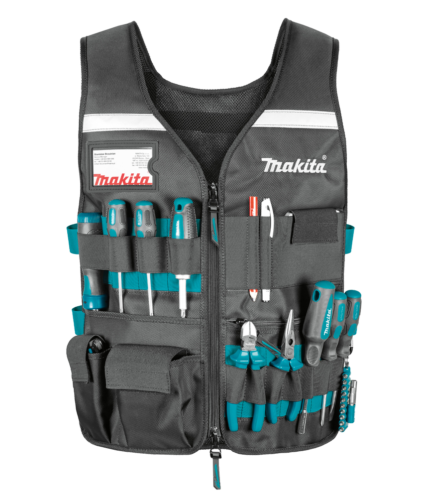 Work Vest with Adjustable Pockets - Image 3